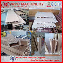 Máquina de WPC para hacer la cubierta del PVC de WPC, piso, perfil de la ventana, marco de la puerta / perfiles del PVC de WPC que hacen la máquina